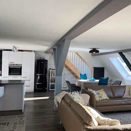 Loft Wohnung Mit Toller Aussicht Messstetten Exterior foto