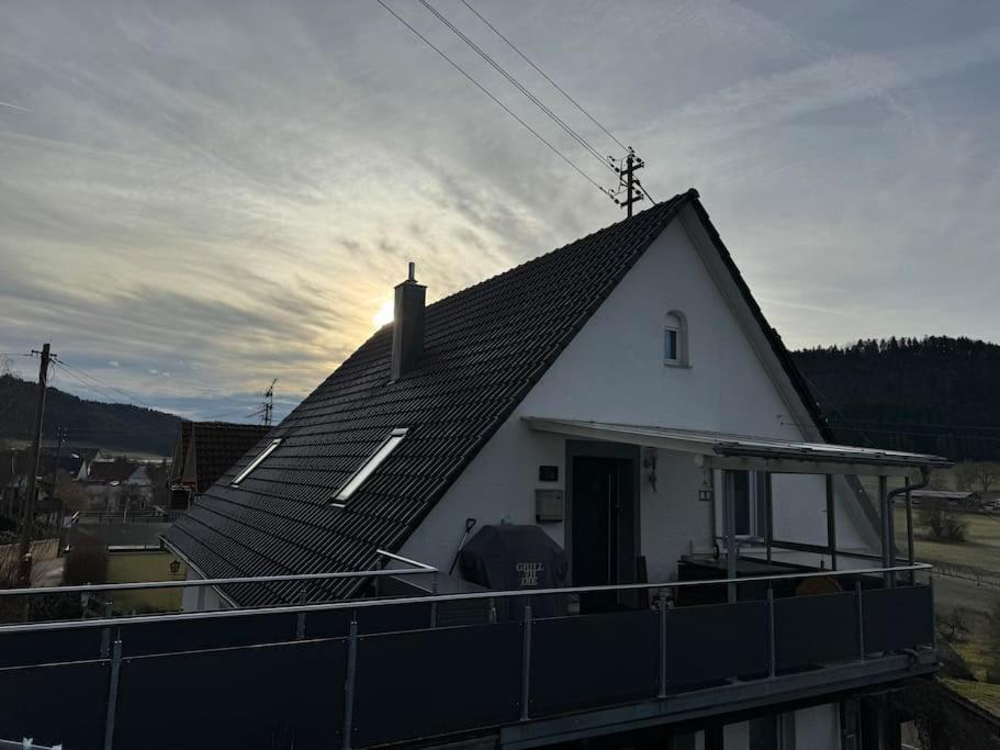 Loft Wohnung Mit Toller Aussicht Messstetten Exterior foto